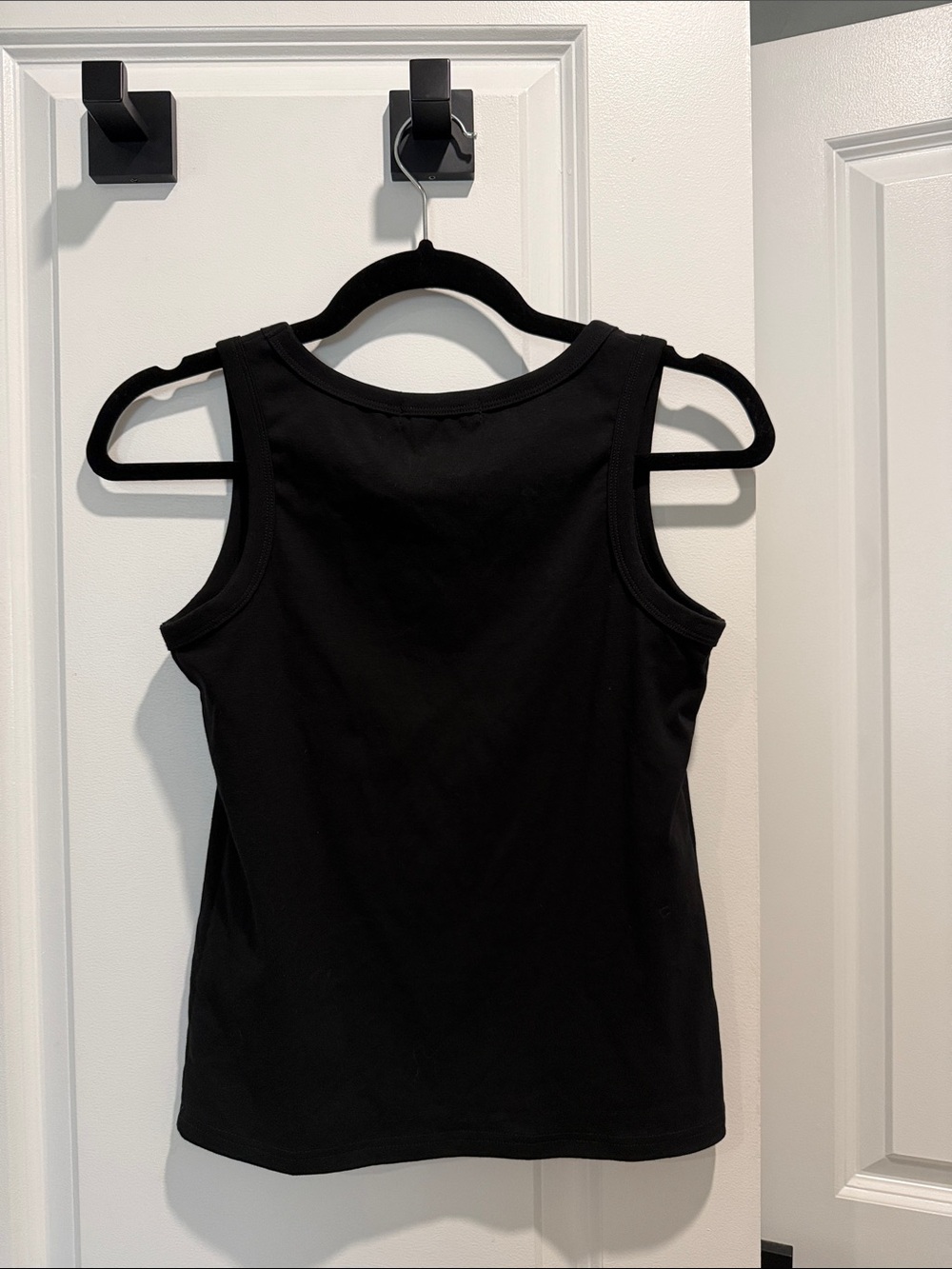 Prada Black Logo Triangle Tank Top - Picture 2 of 4